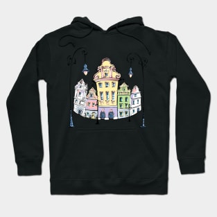 Old market square in Poznan, Poland Hoodie